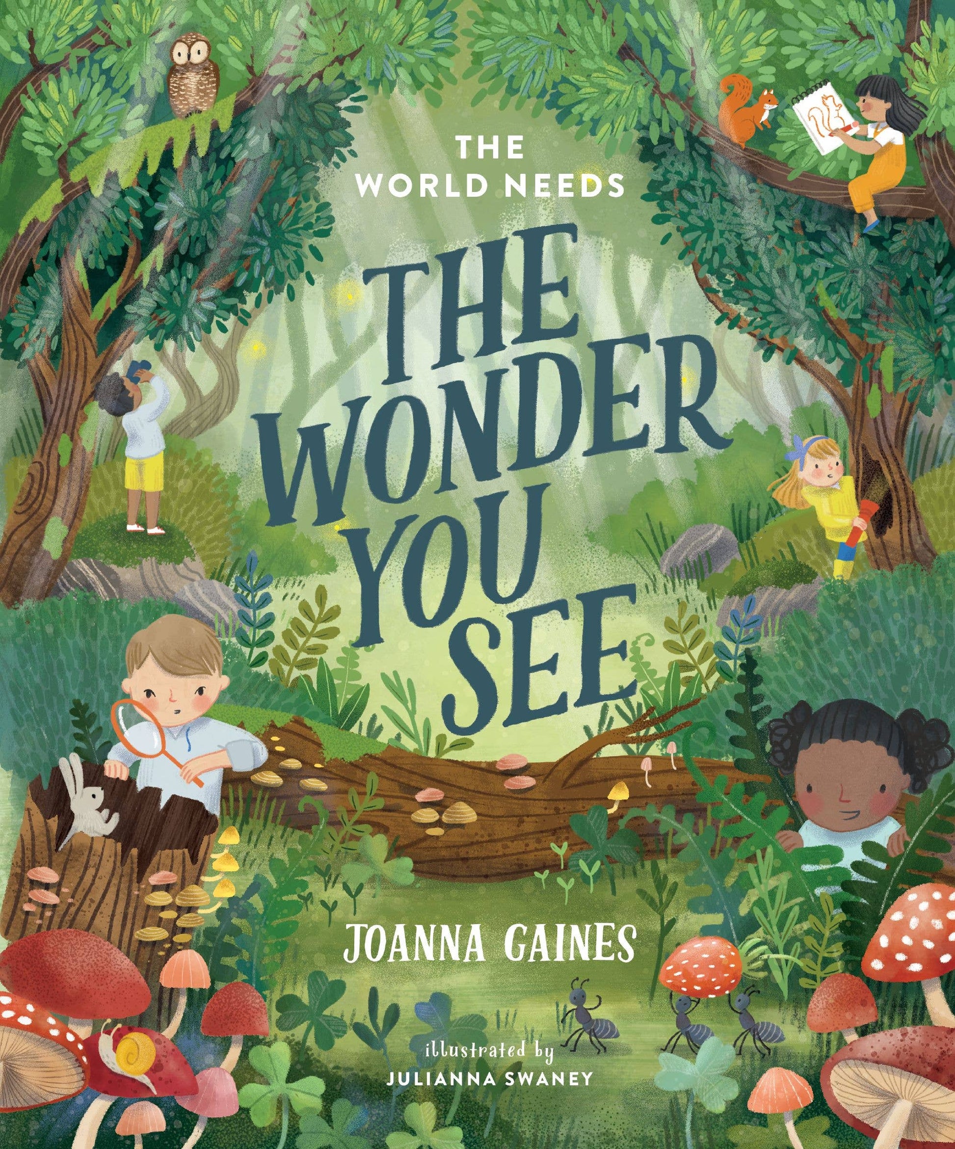 A beautiful book about the wonders you see