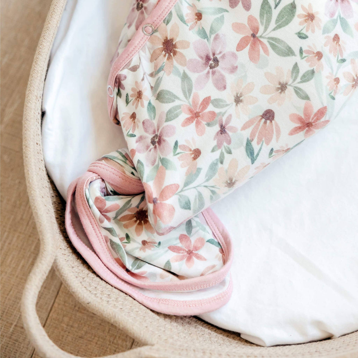 Newborn Knotted Gown // Natalie