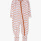 SoftSnooze™ Baby Cotton Modal Football Frenzy Footed One Piece Pajama