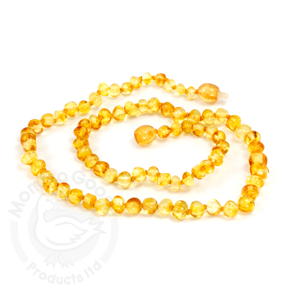 Amber Necklaces & Bracelets - Baroque Lemon