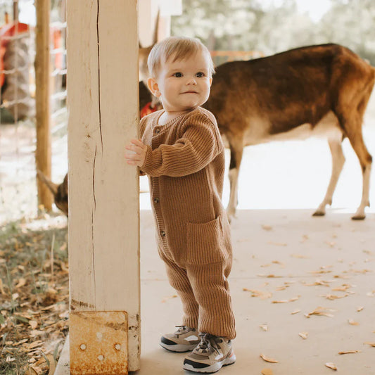 Amber Sweater Knit Playsuit