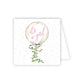 Its A Girl Welcome Little One Balloon Enclosure Card