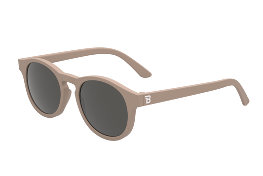 Kids Eco Collection: Keyhole Sunglasses in Soft Sand