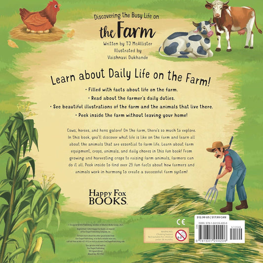 Discovering the Busy Life on the Farm - Layered Board Book