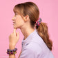 Lisa Frank x Kitsch Ruched Scrunchies