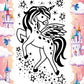Unicorn Puffy Art by IglooBooks