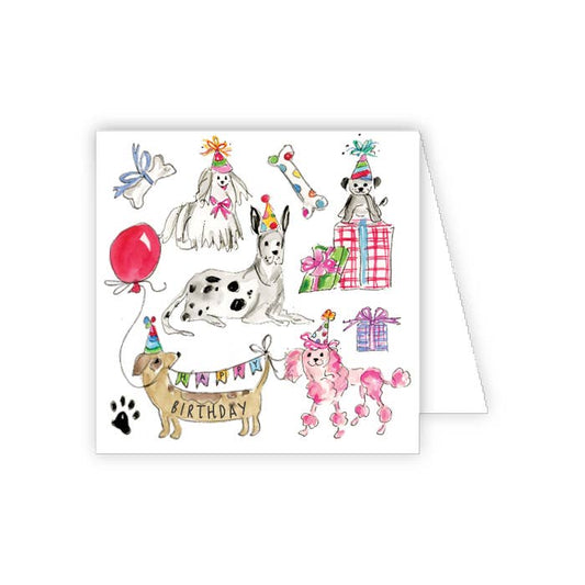 Party Pooches Enclosure Card