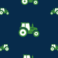 Boys Nap Mat - Tractors