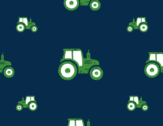 Boys Nap Mat - Tractors