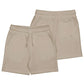 Khaki Basic Fleece Shorts 611-93