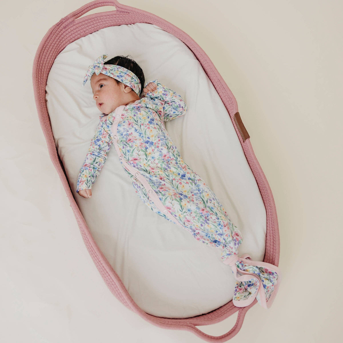 Newborn Knotted Gown // Josie