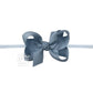 1/4" NYLON PANTYHOSE HEADBAND W/SIGNATURE GROSGRAIN BOW