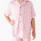 Everything's Coming Up Roses Button-Down Short Set Pajamas