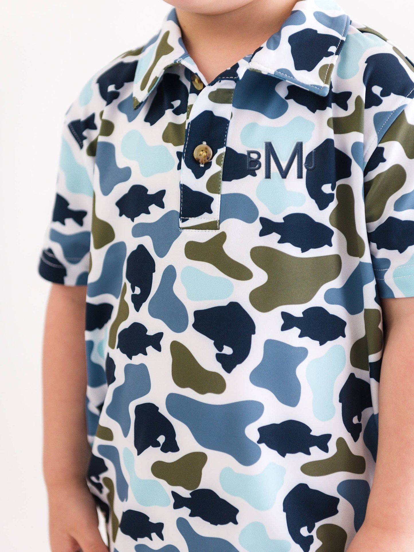 Fish Camo Catch Performance Hooded Shirt