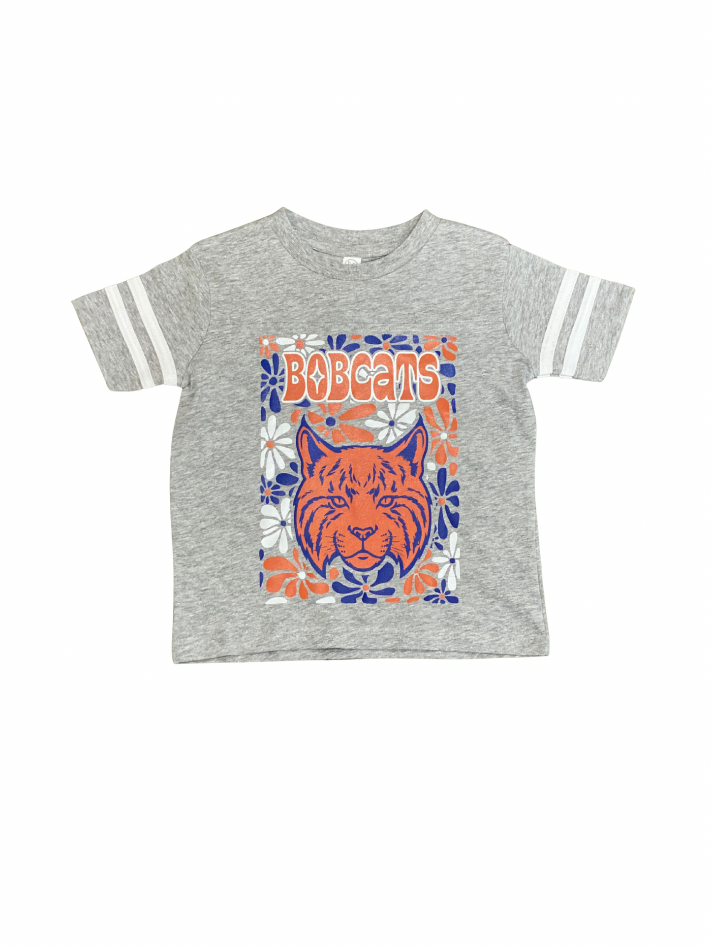 Vintage Bobcat / Gray Varsity Shirt