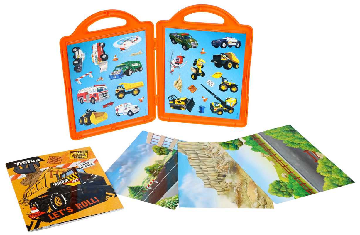 Tonka: Magnetic Play Set: Let's Roll! by Grace Baranowski