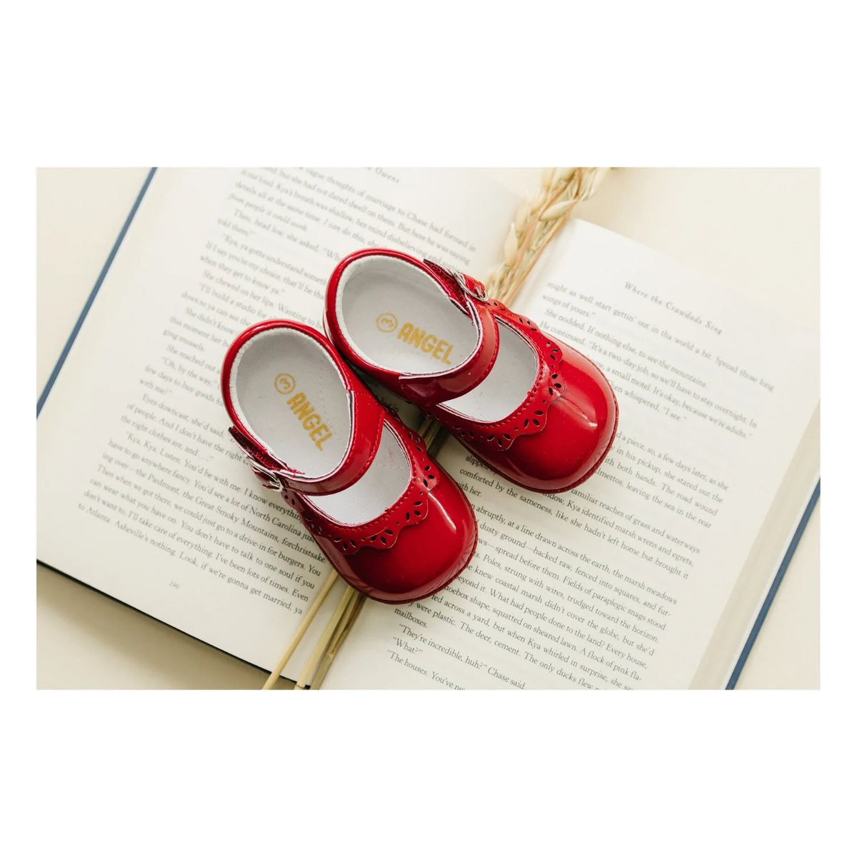 Rosie Mary Jane // Patent Red