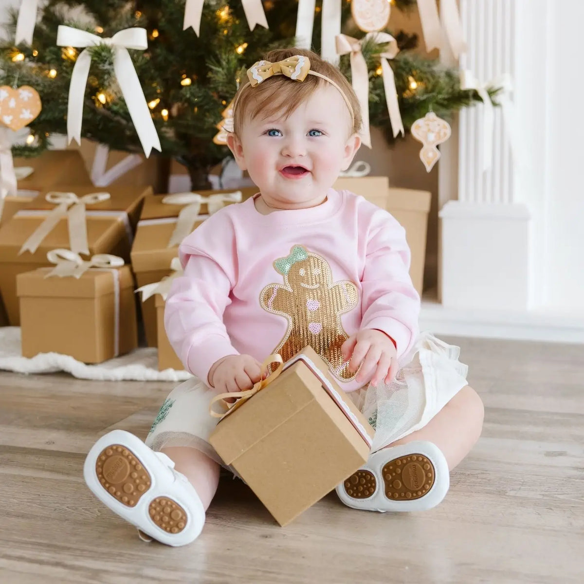 Gingerbread Sequin Tutu Skirt