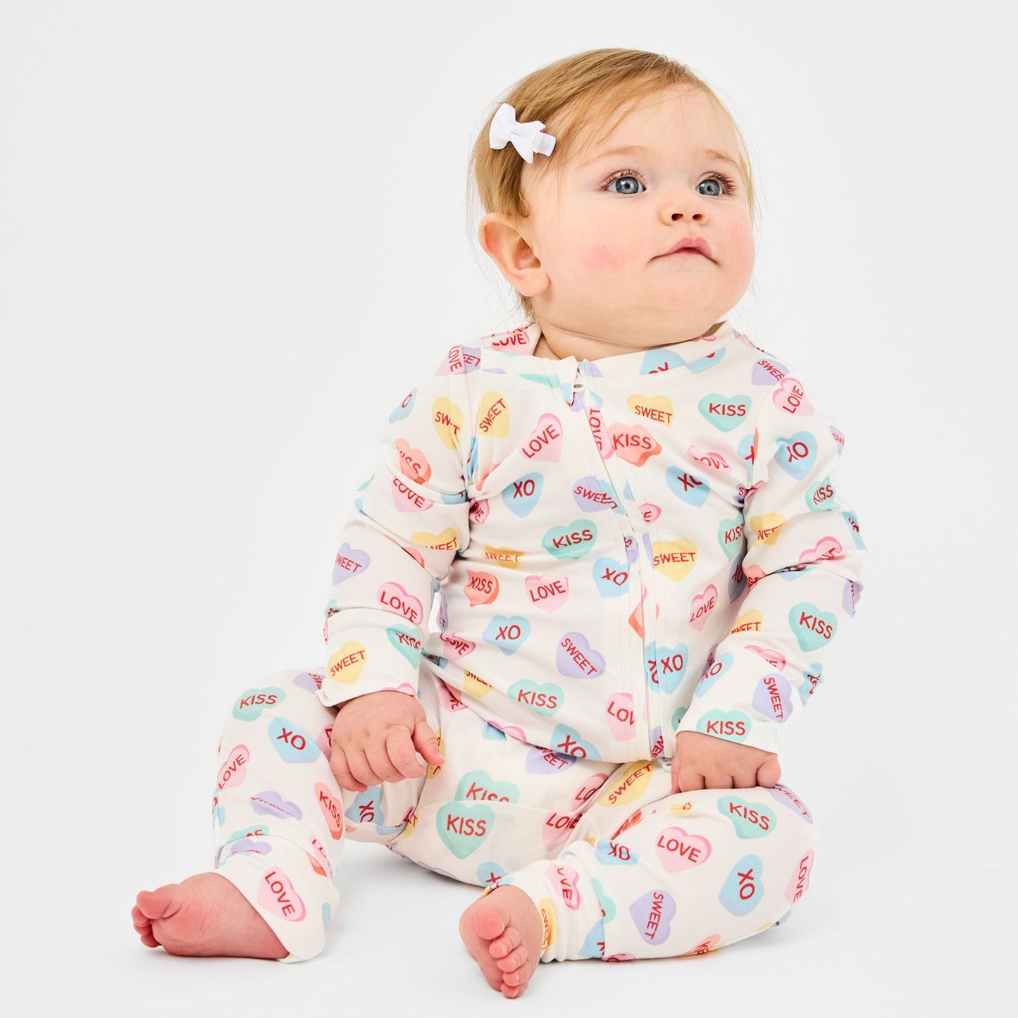 Candy Hearts Pajama Set