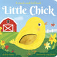 Book cover of 'Little Chick' with a yellow chick on a farm