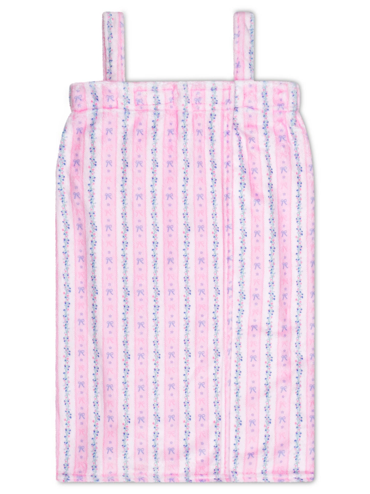 Floral Stripes Spa Wrap // Youth Medium/Large (10-14)