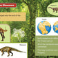 Smithsonian Kids: DinoWorld Book and Magnetic Play Set by Editors of Silver Dolphin Books