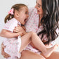 Girls' Two-Piece Short Lounge Set | Coquette Garden