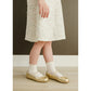 Alia Ballerina Flat // Gold