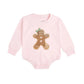 Gingerbread Sequin Romper
