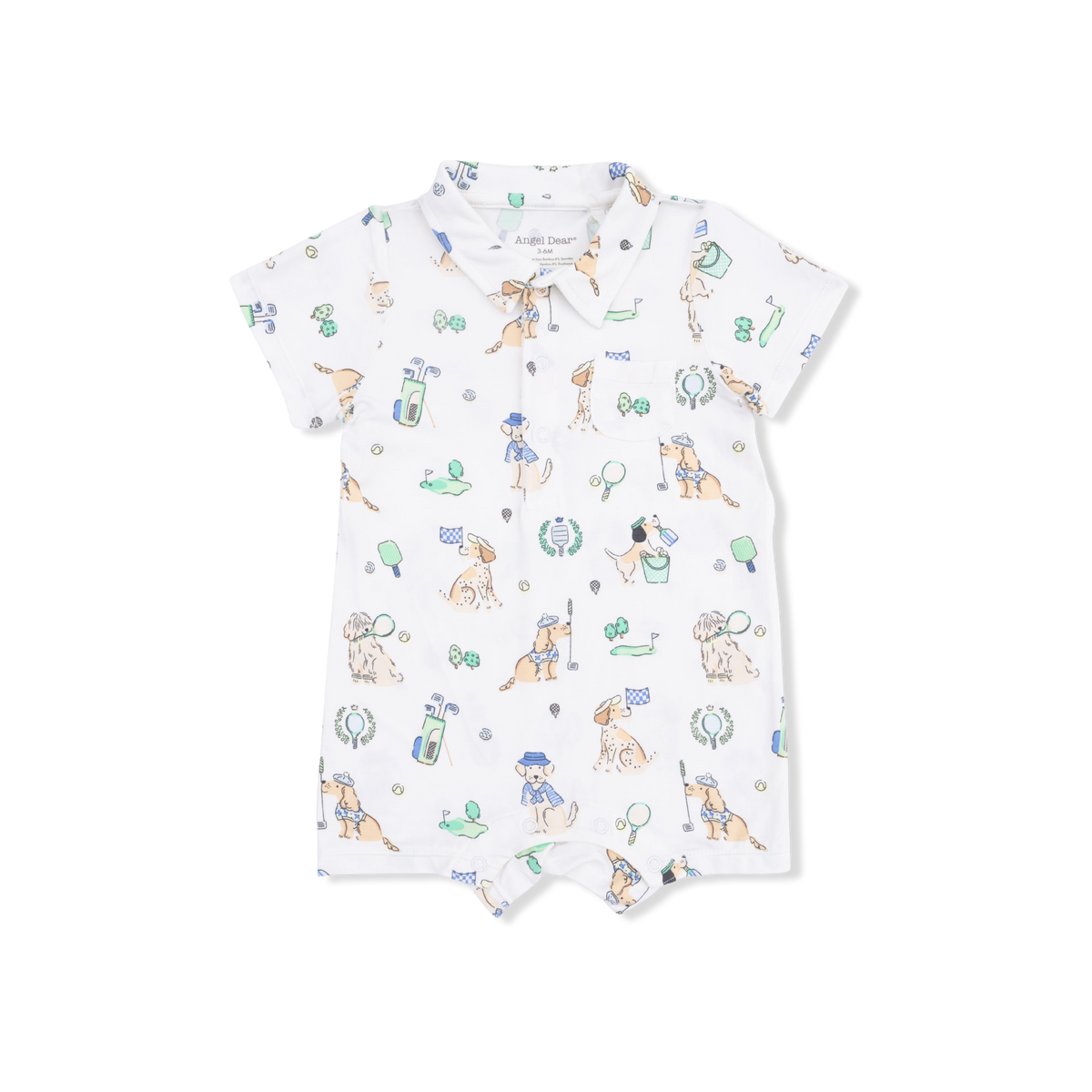 Country Club Dogs Neutral - Polo Shortie