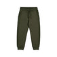 Cuffed Fleece Joggers // Olive // 725-56