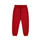 Cuffed Fleece Joggers // Red // 725-59