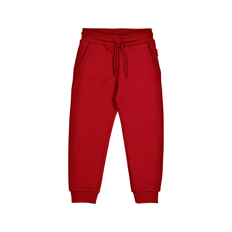 Cuffed Fleece Joggers // Red // 725-59