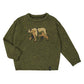Olive Bear Sweater 4343-15