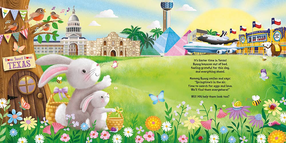 The Easter Egg Hunt in Texas