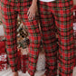 Unisex Adult Pajama Pants | Plaid Tidings