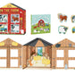 On the Farm: Wooden Toy Play Set by IglooBooks