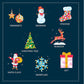 My Sticker Paintings: Christmas - Children's Activity Book