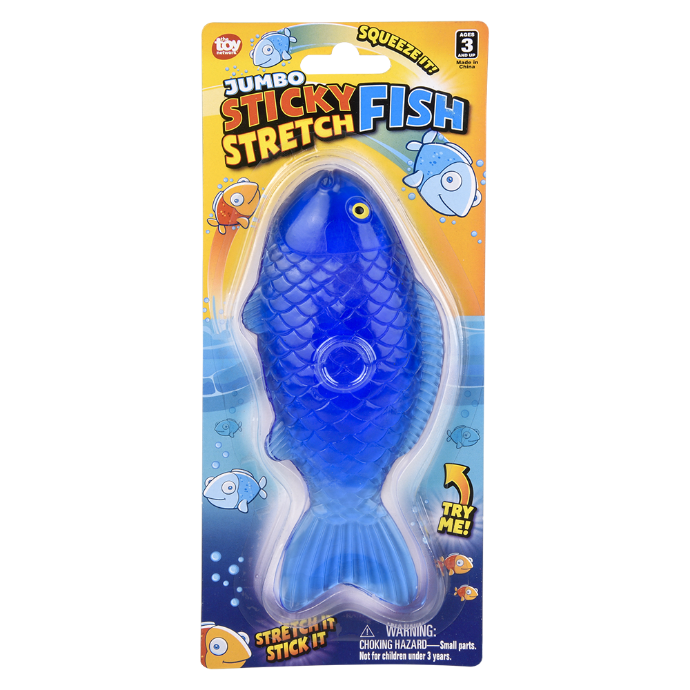 Jumbo Sticky Stretch Fish