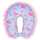 Floral patterned neck pillow 