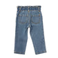 Paperbag Denim Pants // Medium Wash