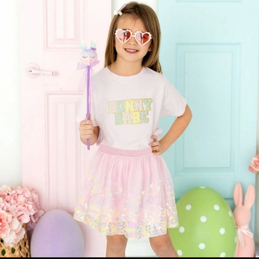 Bunny Babe Easter T-shirt