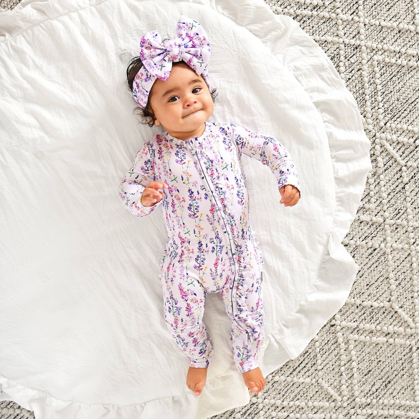 Avani Ruffle Zip Bamboo One Piece