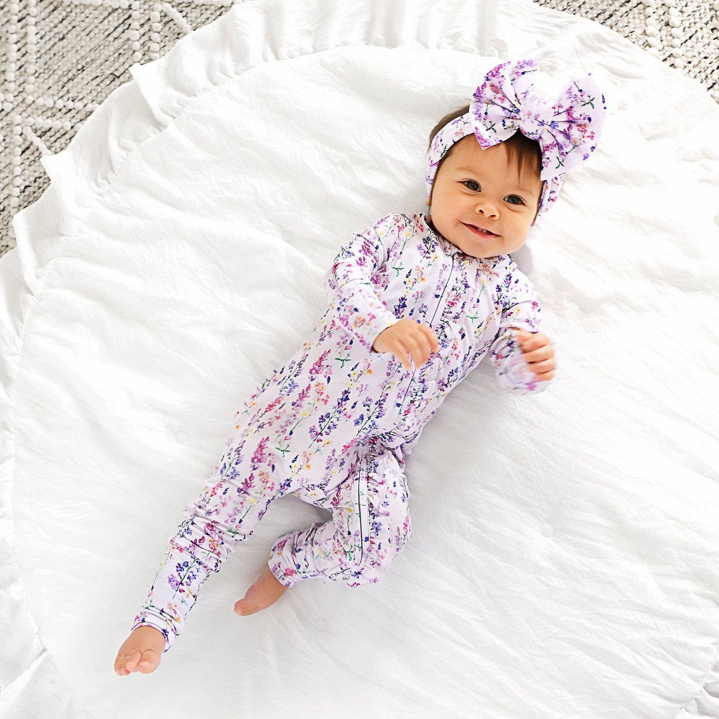 Avani Ruffle Zip Bamboo One Piece