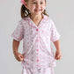 Girls' Two-Piece Short Lounge Set | Coquette Garden