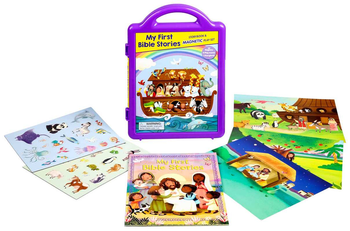 My First Bible Stories: Storybook & Magnetic Play Set by Lori C. Froeb