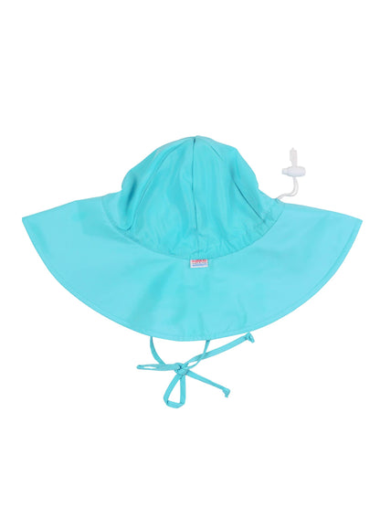 Kids Bright Aqua Sun Protective Hat