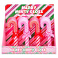 'Merry Minty Gloss' lip gloss with candy cane design 