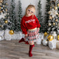 Merry Christmas Yarn Knit Sweater // Kids