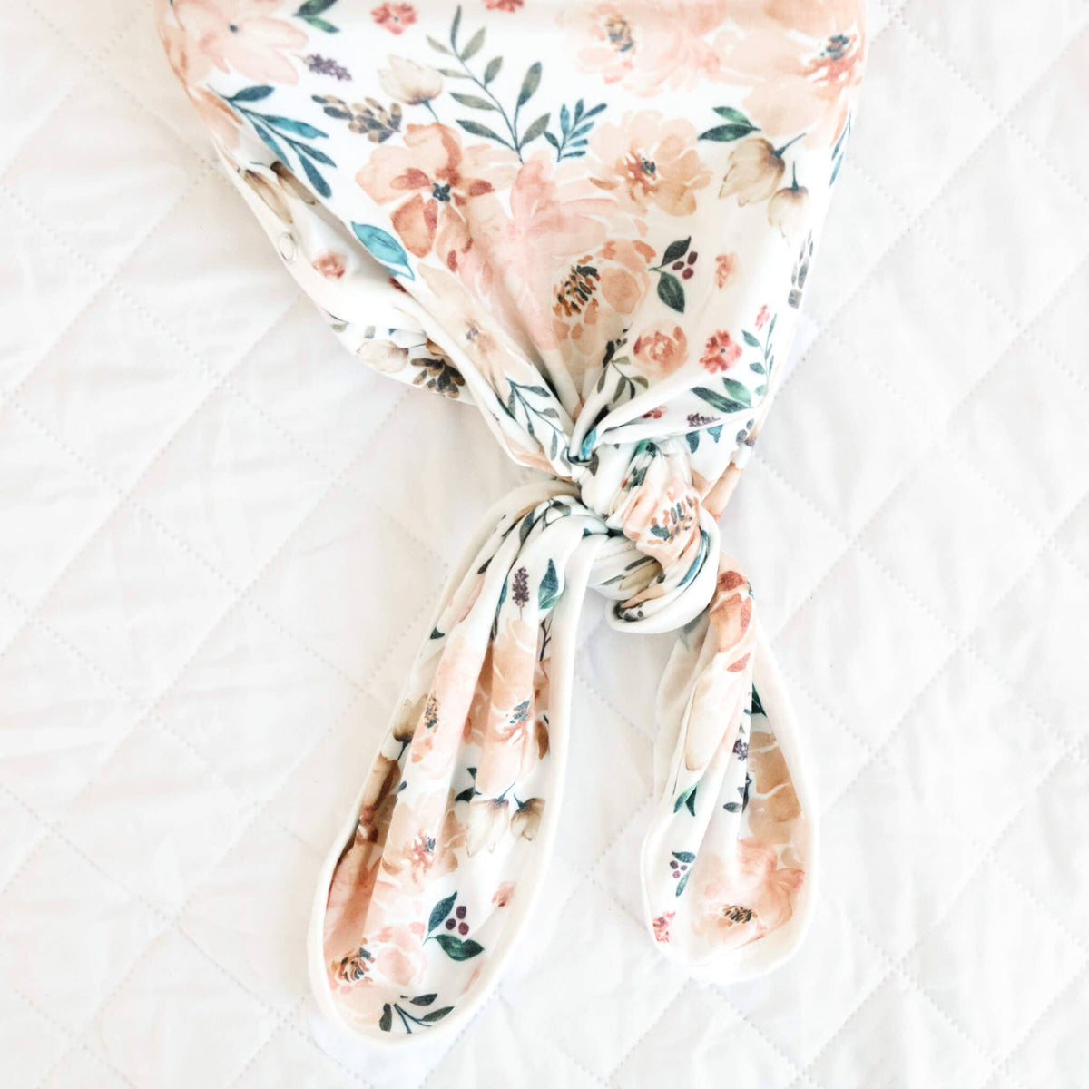 Newborn Knotted Gown //  Autumn